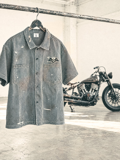 Dirty Work - Hickory Stripe Work Shirt