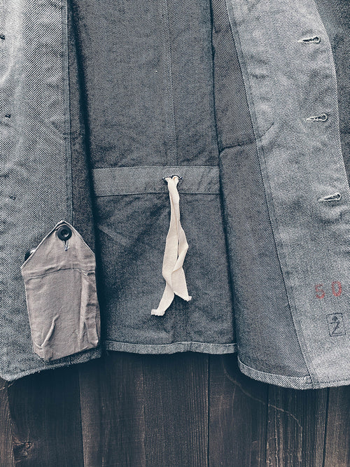 vintage Swedish prison jacket 